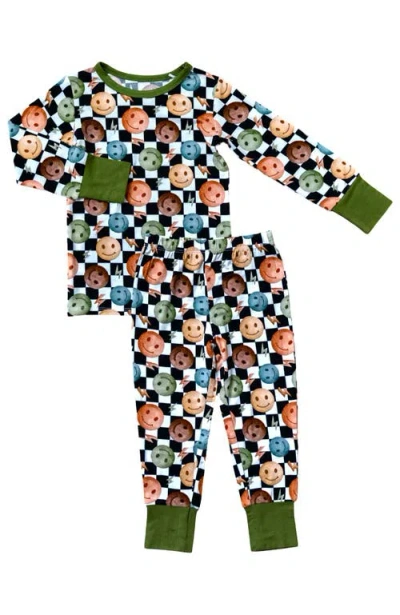 Laree + Co Kids'  Luke 2-piece Long Sleeve Set In Pattern