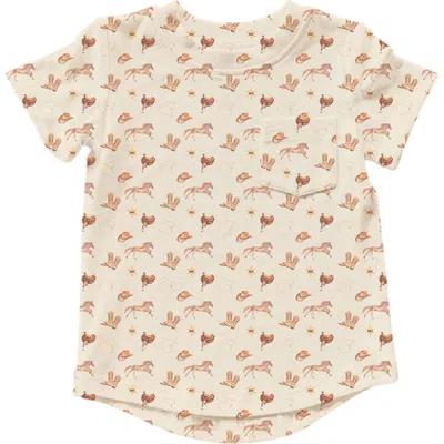 Laree + Co Kids'  Saddle Up Short Sleeve Signature Tee