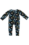 Laree + Co Thain Convertible Footie In Green