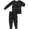 Laree + Co Tie-dye Jogger Set In Onyx