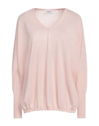 Larens  Zurich Larens Zurich Woman Sweater Light Pink Size M Cashmere, Silk