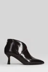 L'arianna High Heels Ankle Boots In Brown