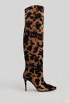 L'arianna High Heels Boots In Animal Print