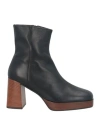 L'arianna Woman Ankle Boots Black Size 6 Soft Leather