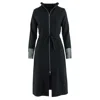 Larisa Dragna Women's Jumper Black Midi Dress In Black