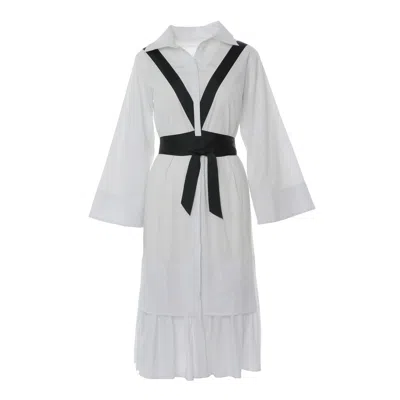 Larisa Dragna Women's Shido White Dress