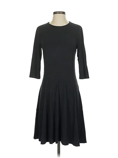 Pre-owned Lark & Ro Casual Dress In Black