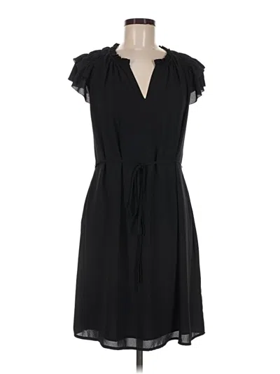Pre-owned Lark & Ro Casual Dress In Black