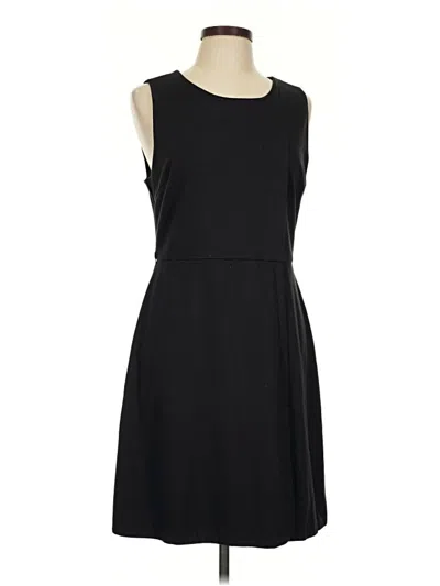 Pre-owned Lark & Ro Casual Dress In Black
