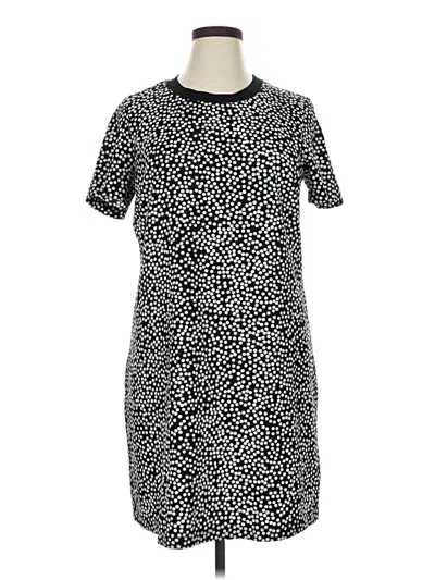Pre-owned Lark & Ro Casual Dress In Black