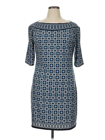 Pre-owned Lark & Ro Casual Dress In Blue