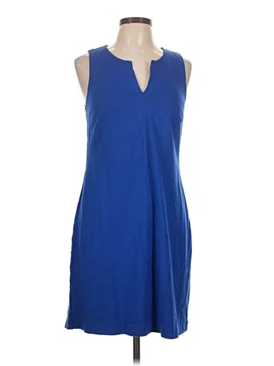 Pre-owned Lark & Ro Casual Dress In Blue