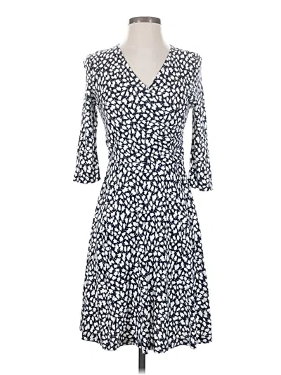 Pre-owned Lark & Ro Casual Dress In Blue