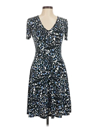 Pre-owned Lark & Ro Casual Dress In Blue