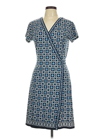 Pre-owned Lark & Ro Casual Dress In Blue