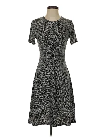 Pre-owned Lark & Ro Casual Dress In Gray