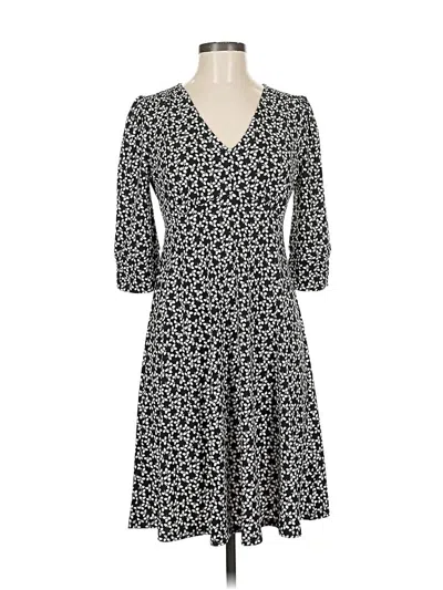 Pre-owned Lark & Ro Casual Dress In Gray