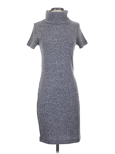 Pre-owned Lark & Ro Casual Dress In Gray