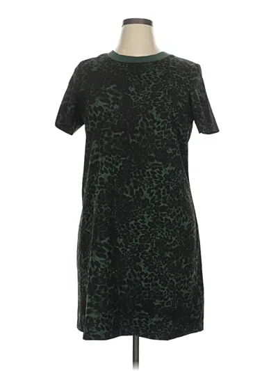 Pre-owned Lark & Ro Casual Dress In Green