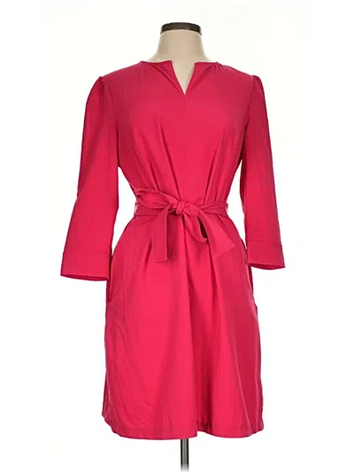 Pre-owned Lark & Ro Casual Dress In Red