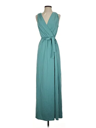 Pre-owned Lark & Ro Casual Dress In Teal