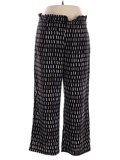 Pre-owned Lark & Ro Casual Pants In Black