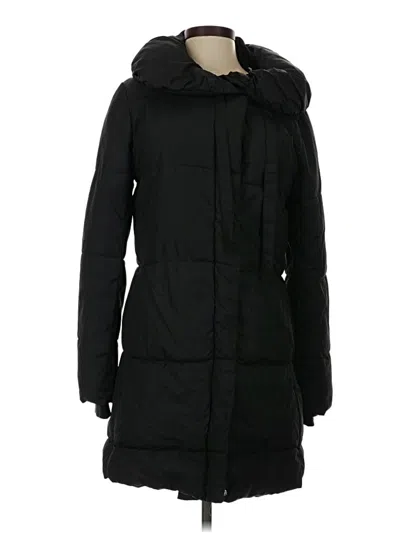 Pre-owned Lark & Ro Coat In Black
