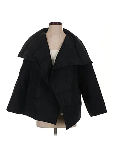 Pre-owned Lark & Ro Coat In Black
