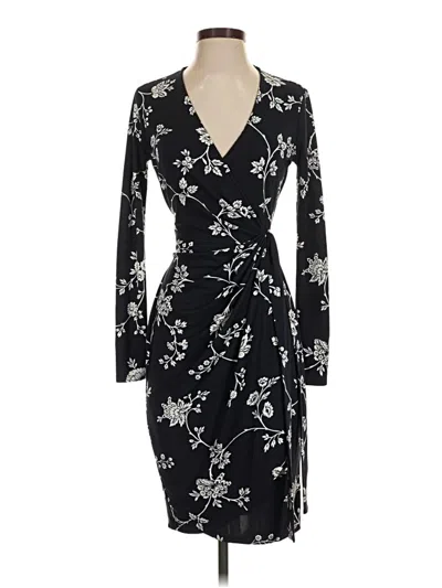 Pre-owned Lark & Ro Cocktail Dress In Black