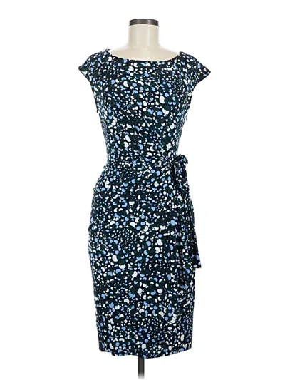 Pre-owned Lark & Ro Cocktail Dress In Blue