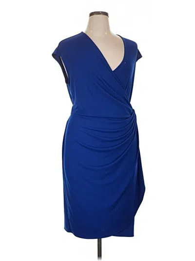 Pre-owned Lark & Ro Cocktail Dress In Blue