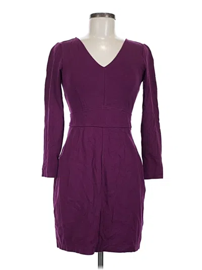 Pre-owned Lark & Ro Cocktail Dress In Purple