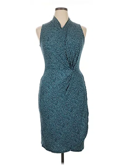 Pre-owned Lark & Ro Cocktail Dress In Teal
