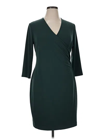 Pre-owned Lark & Ro Cocktail Dress In Teal