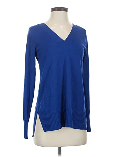 Pre-owned Lark & Ro Pullover Sweater In Blue