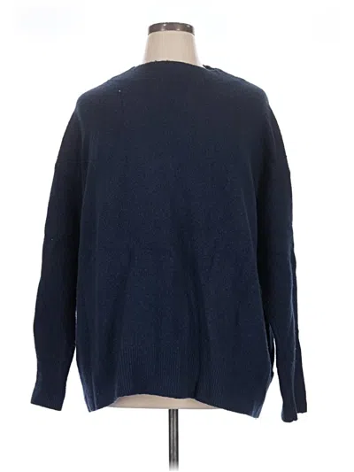 Pre-owned Lark & Ro Pullover Sweater In Blue