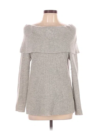 Pre-owned Lark & Ro Pullover Sweater In Gray