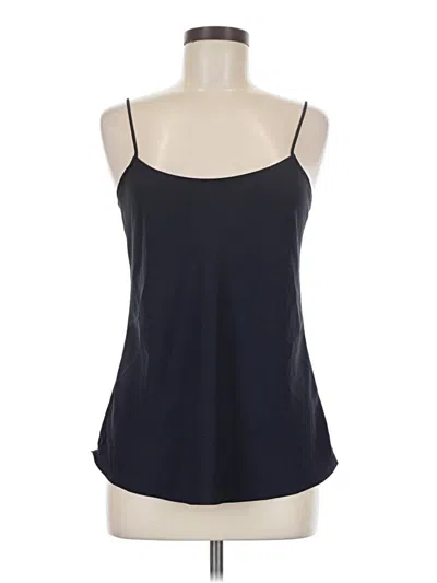 Pre-owned Lark & Ro Sleeveless Top Black Halter Neckline Tops