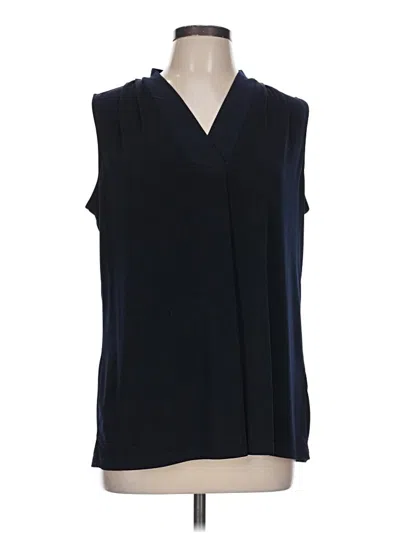 Pre-owned Lark & Ro Sleeveless T-shirt In Blue