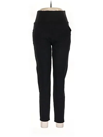 Pre-owned Lark + Grey Active Pants In Black