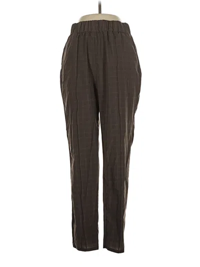 Pre-owned Lark + Grey Casual Pants In Brown