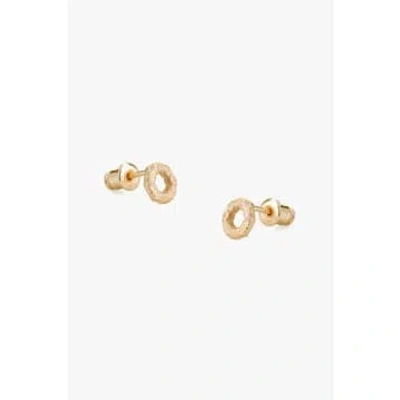 Lark London Tutti & Co Arise Stud Earrings In Gold