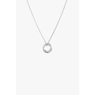 Lark London Beech Necklace In Metallic