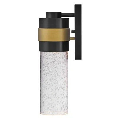 Lark Ryalson Small Outdoor Dark Sky Wall Mount Lantern In Matte Black;antique Brass;black W,antique Brass