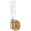 Lark Shea Medium Single Light Vanity 14.75" Lacquered Brass