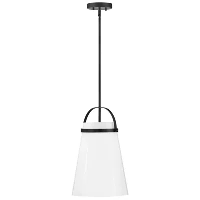 Lark Tori Interior Small Single Light Pendant 19" Black