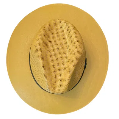 Larkin Lane Women's Neutrals Hand-painted Hat From Mexico - Caramel In Brown