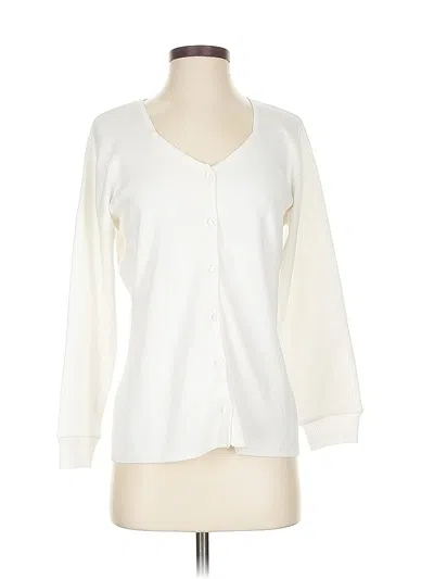 Larkspur Dress Co Cardigan Sweater In White