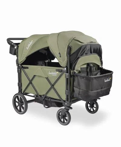 Larktale Babies' Caravan Quad Wagon In Green