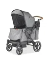 Larktale Babies' Sprout V2 Single To Double Stroller/wagon In Gray